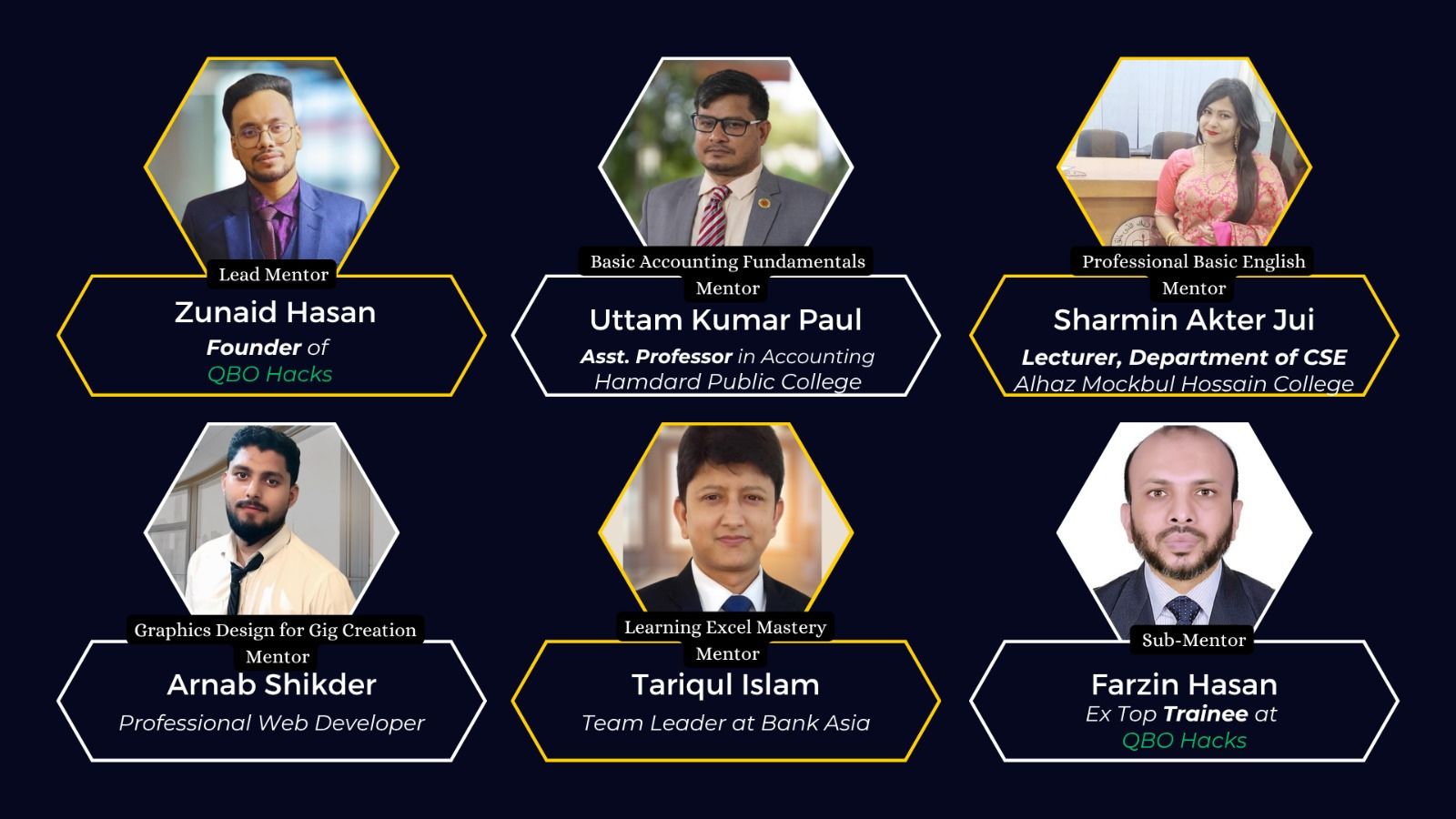 Our Mentors